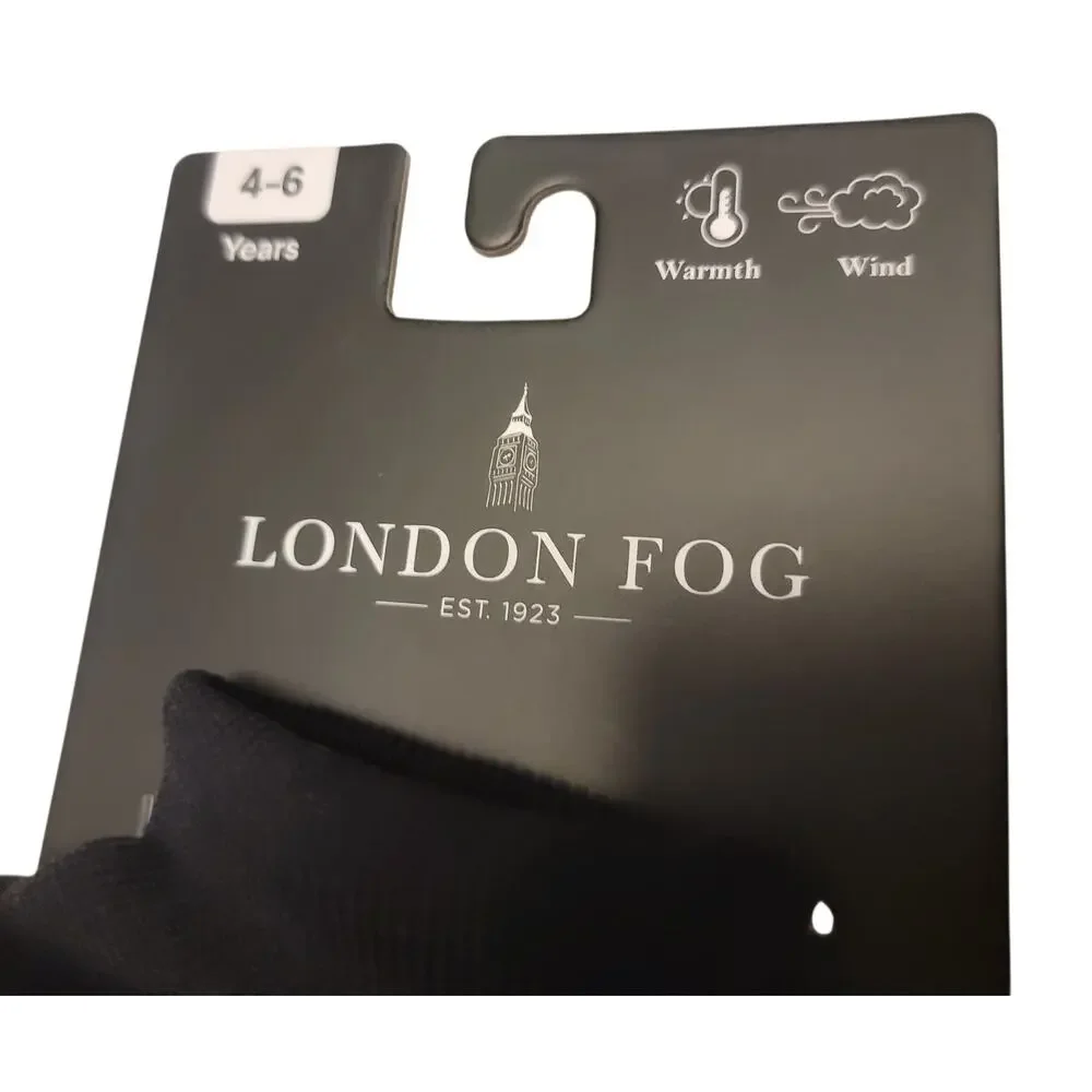 London Fog NWT Girls Mittens 4-6 years